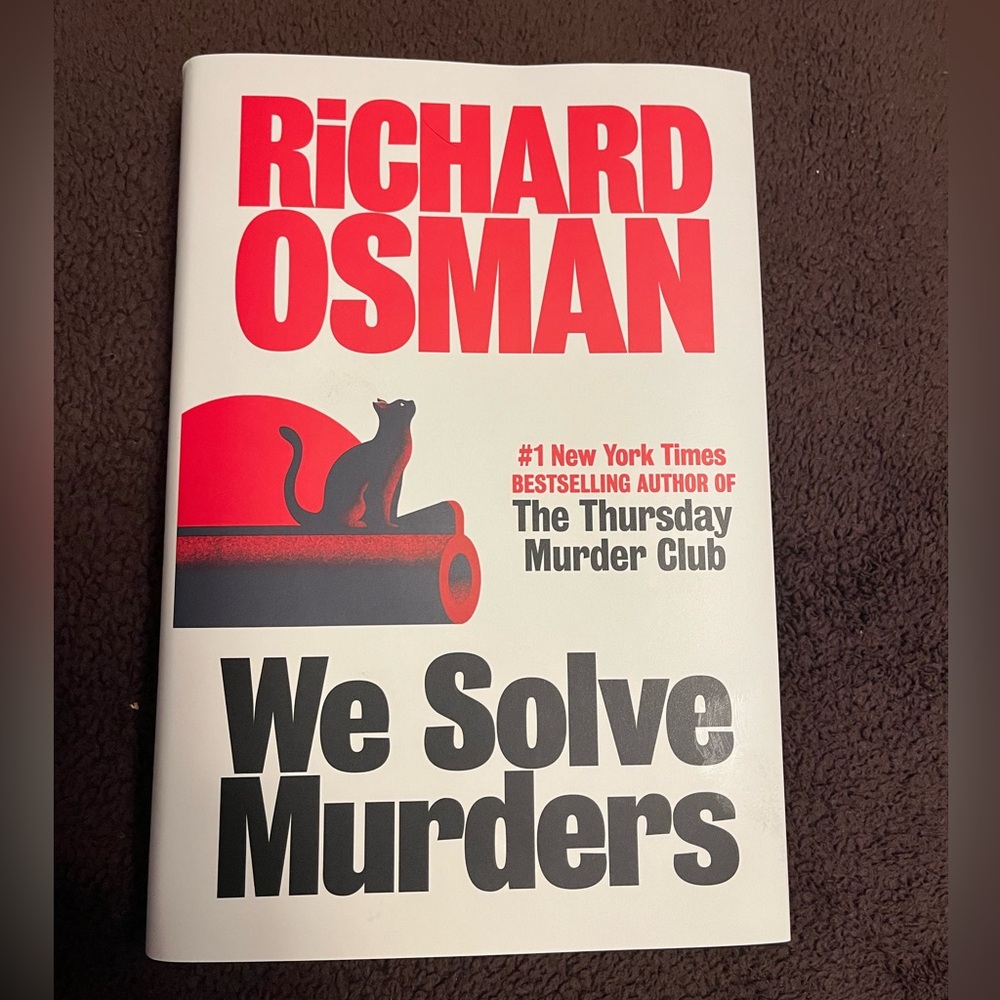 We Solve Murders by Richard Osman Hardback